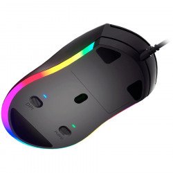 Мишка COUGAR Minos XT Gaming Mouse, RGB 3 zone 16.8 million colors,4000 DPI,ADNS-3050 Optical gaming sensor,1000Hz Polling Rate,20M gaming switches,6 Programmable Buttons,Dimension 125(L) x 68(W) x 38(H) mm