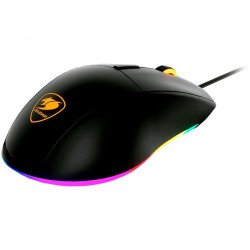 Мишка COUGAR Minos XT Gaming Mouse, RGB 3 zone 16.8 million colors,4000 DPI,ADNS-3050 Optical gaming sensor,1000Hz Polling Rate,20M gaming switches,6 Programmable Buttons,Dimension 125(L) x 68(W) x 38(H) mm