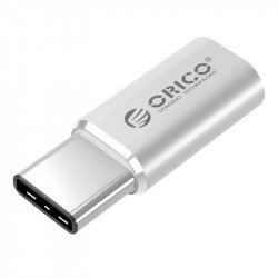 USB кабел ORICO Adapter Type C Male to Micro USB Female - CTM1-SV