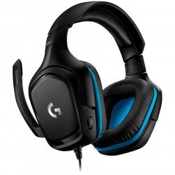 Слушалки LOGITECH LOGITECH G432 7.1 Surround Sound Wired Gaming Headset - LEATHERETTE - USB - EMEA
