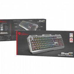 Клавиатура NATEC Genesis геймърска клавиатура Gaming Keyboard RHOD 420 RGB - NKG-1234
