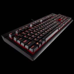 Клавиатура CORSAIR K68 Mechanical (устойчива на заливане, Red Backlit, Cherry MX Red, US layout) Black, CH-9102020-NA