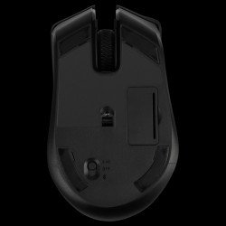 Мишка CORSAIR Геймърска мишка Harpoon RGB Wireless (6 програмируеми бутона, 1 профил, RGB, 10 000 dpi, до 1000Hz, Wireless & USB, Black), CH-9311011-EU