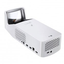 Мултимедийни проектори LG HF65LSR CineBeam,Full HD (1920 x 1080),LED portable,Brigthness 1000 lm,Contrast Ratio 150 000:1,HDMI, USB ,RJ45,Speakers 2 x 3W ,Horizontal/Vertical Keystone Correction,White