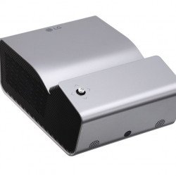 Мултимедийни проектори LG PH450UG Ultra Short Throw RGB LED, HD (1280x720), 100000:1, 450 ANSI Lumens, HDMI(MHL), USB(a), BT, Speakers, 3D Optimazer, Built-In Battery, Titan Silver