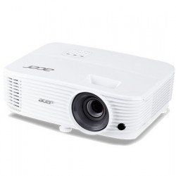 Мултимедийни проектори ACER Projector P1250B, DLP, XGA (1024x768), 3600Lm, 20000:1, HDMI, HDMI/MHL, VGA x2, RCA, Audio in, USB (Type A for Multimedia), USB for UWA3, RJ-45, Audio out, VGA out, Speaker 10W, Bluelight Shield, 2.4kg, Bag, White