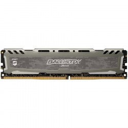 RAM памет за настолен компютър CRUCIAL 8GB DDR4 3200 Ballistix Sport LT Gray CL16, BLS8G4D32AESBK