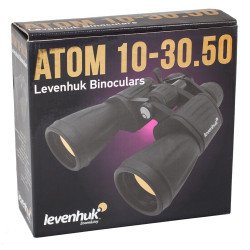 Бинокли и Телескопи LEVENHUK Бинокъл  Atom 10-30x50