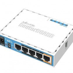 Мрежово оборудване MIKROTIK Безжичен Access point  RB952Ui-5ac2nD, 5 x 10/100 Mbps, USB-A, PoE, Бял