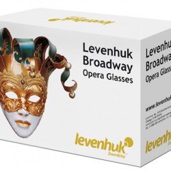 Бинокли и Телескопи LEVENHUK Театрален бинокъл  Broadway 325F (бял, със светодиодна светлина и верижка)