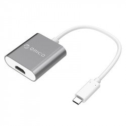 USB кабел ORICO Adapter - USB 3.1 Type C -> HDMI F, gray - RCH-SG