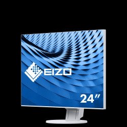 Монитор EIZO 24.1 EV2456-WT, IPS LED VGA, DVI, HDMI, Display Port, Бял