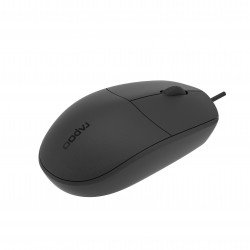 Мишка RAPOO N100, Оптична мишка USB, Черен