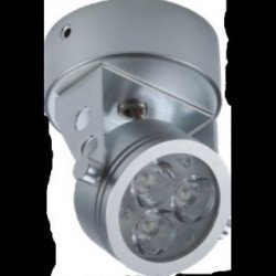 LED Осветление ORAX LED осветително тяло спот за монтаж на стена/таван  KDR42009-WW-BK