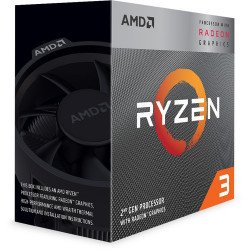 Процесор AMD RYZEN 3 3200G, 4C/4T (4.0GHz, 6MB, 65W, AM4) box, RX Vega 8 Graphics, with Wraith Stealth cooler, YD3200C5FHBOX