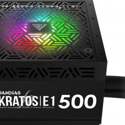 Кутии и Захранвания GAMDIAS Захранване PSU 500W Addressable RGB - KRATOS E1-500