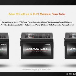 Кутии и Захранвания ZALMAN Захранване PSU 600W APFC ZM600-LXII