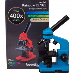 Микроскоп LEVENHUK Микроскоп  Rainbow 2L Azure (Лазур)