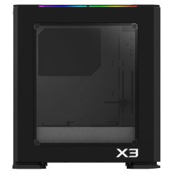 Кутии и Захранвания ZALMAN X3 BLACK - addressable RGB 4 x 120mm, w/o PSU