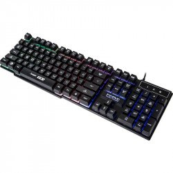 Клавиатура MARVO Геймърска клавиатура Gaming Keyboard K632 - 104 keys Rainbow backlight - MARVO-K632