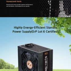 Кутии и Захранвания ZALMAN PSU GigaMax 750W Bronze ZM750-GVII