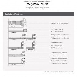 Кутии и Захранвания ZALMAN PSU MegaMax 700W 80+ ZM700-TXII