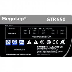 Кутии и Захранвания SEGOTEP Захранващ блок  GTR-550 550W