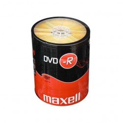Празни бланки DVD / CD MAXELL DVD-R , 4,7 GB, 16x, 100 бр.