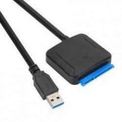 Кабел / Преходник VCOM Кабел адаптер USB3.0 to SATA3 - CU816