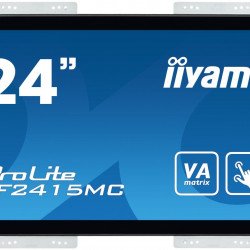 Монитор IIYAMA Тъч Монитор  TF2415MC-B2  Open Frame, 10-point Multi-Touch Projective Capacitive with Anti-Fingerprint coating, VA LED, 1920x1080, 315cd/m2, 16ms, 3000:1, IP65-Front, Bezel-Free, HDMI, VGA, Displayport, Touch through-glass (Thru Glass TM)