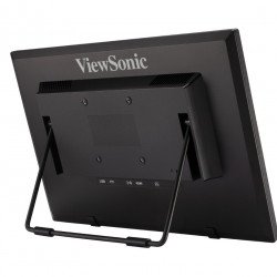 Монитор VIEWSONIC Тъчскрийн Монитор  TD1630-3 15.6 inch touch, TN Panel, 1366x768 ,10 points touch, 12ms, 220 cd/m2,  500:1, VGA, HDMI, USB, speakers