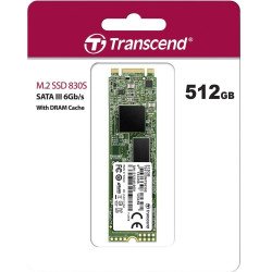 SSD Твърд диск TRANSCEND 512GB, M.2 2280 SSD, SATA3 B+M Key, TLC