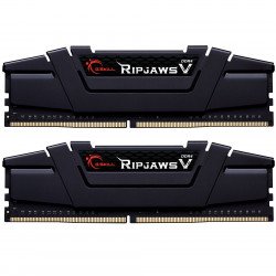 RAM памет за настолен компютър G.SKILL Ripjaws V Black 8GB(2x4GB) DDR4 PC4-25600 3200MHz CL15 F4-3200C16D-8GVKB