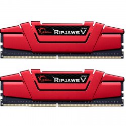 RAM памет за настолен компютър G.SKILL Ripjaws V Red 16GB(2x8GB) DDR4 PC4-25600 3200MHz CL15 F4-3200C15D-16GVR