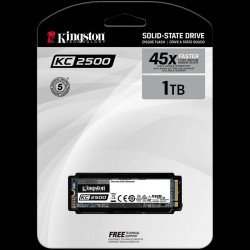 SSD Твърд диск KINGSTON 1000GB KC2500 M.2 2280 NVMe SSD, up to 3500/2900MB/s