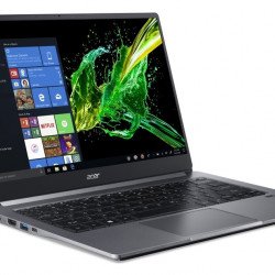 Лаптоп ACER Swift 3, SF314-57-510L, Intel Core i5-1035G1( up to 3.6Ghz, 6MB), 14 FHD IPS (1920x1080) AG, 8GB DDR4 onboard, HDD 512GB SSD PCIe, Intel HD Integrated, Win 10 Home, Steel Gray, 1.19kg, Aluminium