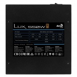 Кутии и Захранвания AEROCOOL Захранване PSU LUX-550W Bronze - ACPB-LD55AEC.11