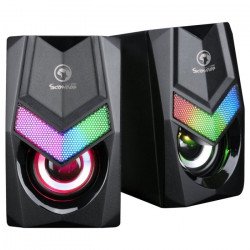 Колонка MARVO Тонколони Gaming Speakers 2.0 6W Rainbow backlight - MARVO-SG-118