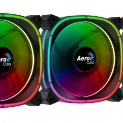 Охладител / Вентилатор AEROCOOL Fan Pack 3-in-1 3x120mm - ASTRO 12 Pro - Addressable RGB with Hub, Remote - ACF3-AT10217.02
