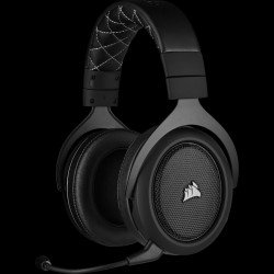 Слушалки CORSAIR Геймърски слушалки  HS60 PRO Surround Gaming Headset (50mm неодимови говорители, 7.1 съраунд, контрол на звука, микрофон, USB) Carbon