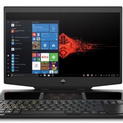 Лаптоп HP Omen X 15-dg0004nu Black, Core i9-9880H Octa(2.3Ghz, up to 4.8Ghz/16MB/8C), 15.6