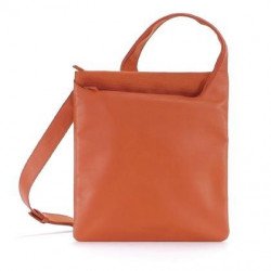 Раници и чанти за лаптопи TUCANO BFICI-O :: Чанта за iPod / MP3 / GSM, Fina City, кожена, оранжев цвят