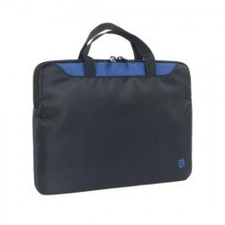 Раници и чанти за лаптопи TUCANO BMINI11-B :: Чанта за 10/11.6 MacBook Аir, черен и син цвят
