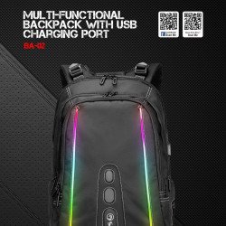Раници и чанти за лаптопи MARVO Геймърска раница Gaming Backpack 15.6