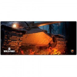 Мишка COUGAR Arena World of Tanks, Gaming Mouse Pad, Width (mm/inch) 800/31.49, Length(mm/inch) 300/11.81,Thickness (mm/inch) 5/0.19,Surface Material - Cloth, Base Material - Natural Rubber