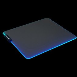Мишка COUGAR Neon, RGB Gaming Mouse Pad, HD Texture Design, Stitched Lighting Border + 4mm Thickness, Wave-Shaped Anti-Slip Rubber Base, Cloth / Nature Rubber, 350 x 300 x 4 mm