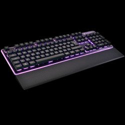 Клавиатура COUGAR Core, Hybrid Mechanical Gaming Keyboard (20 Million Keystrokes), 8 backlight effects, 19 Anti-ghosting keys, 140(L) X 448(W) X 43(H) mm, 0.8kg, Palmrest