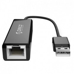 Мрежово оборудване ORICO Адаптер USB to LAN 100Mbps black - UTJ-U2