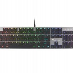 Клавиатура NATEC Genesis Mechanical Gaming Keyboard Thor 420 RGB Backlight Content Slim Blue Switch US Layout