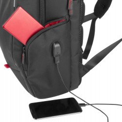Раници и чанти за лаптопи NATEC Genesis Laptop Backpack Pallad 400 Usb Black 15,6
